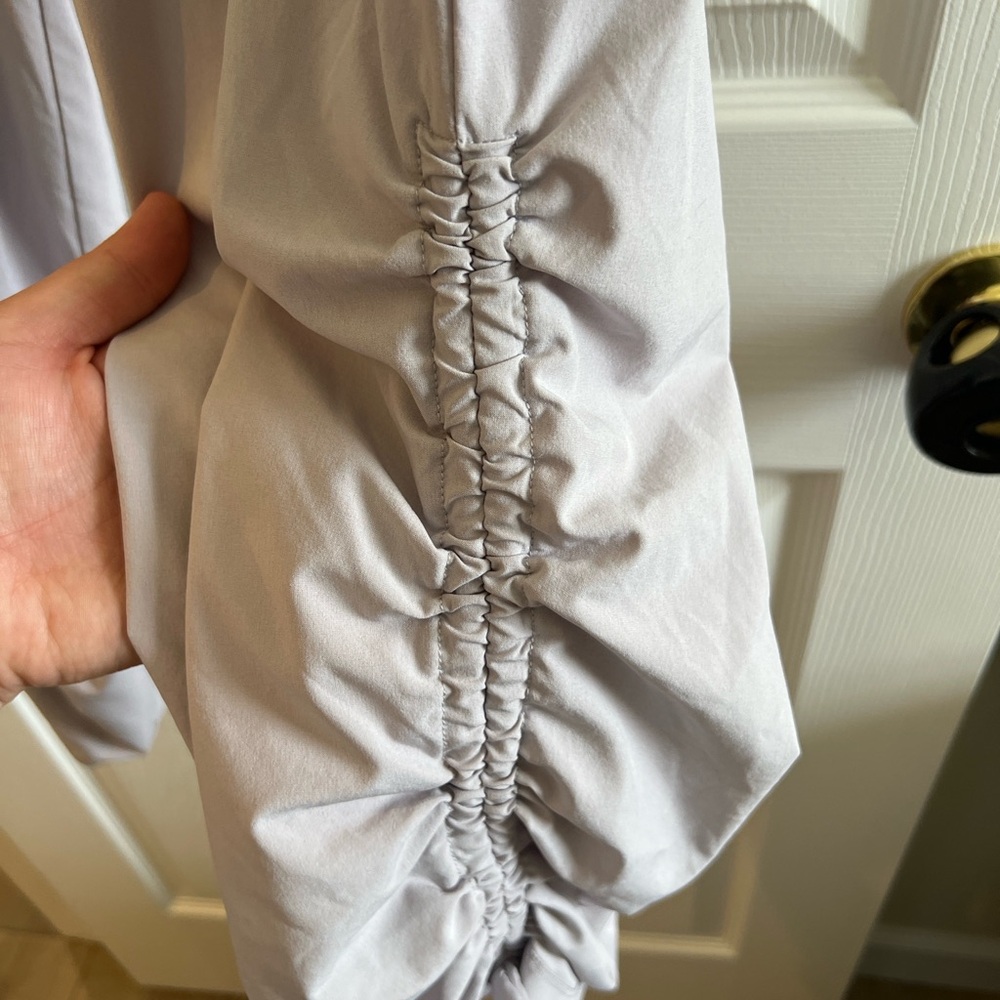 LAB Light Purple Ruched Jogger Pants | Size Small - Picture 3 of 7
